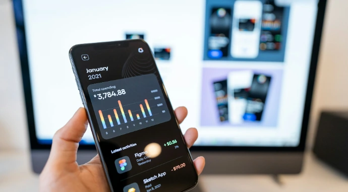 person holding black android smartphone